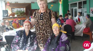 Долгожданная встреча старых друзей состоялась в поселке им.М.Горького в День пожилого человека