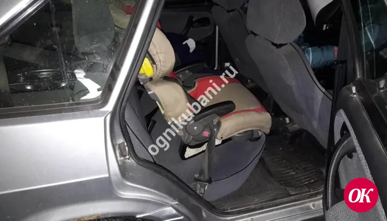 Десятилетний ребенок пострадал в автоаварии на дороге станицы Кавказской