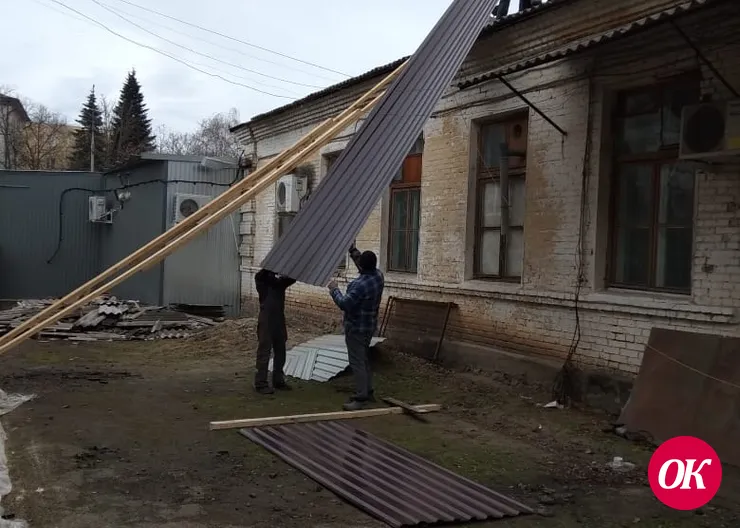 Городская типография будет с новой крышей