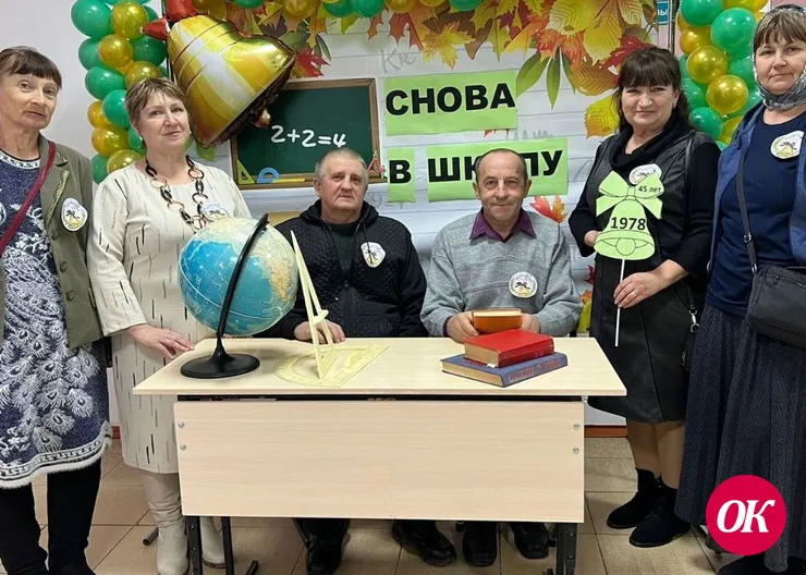 На вечер встречи собрались выпускники школы №20 станицы Казанской