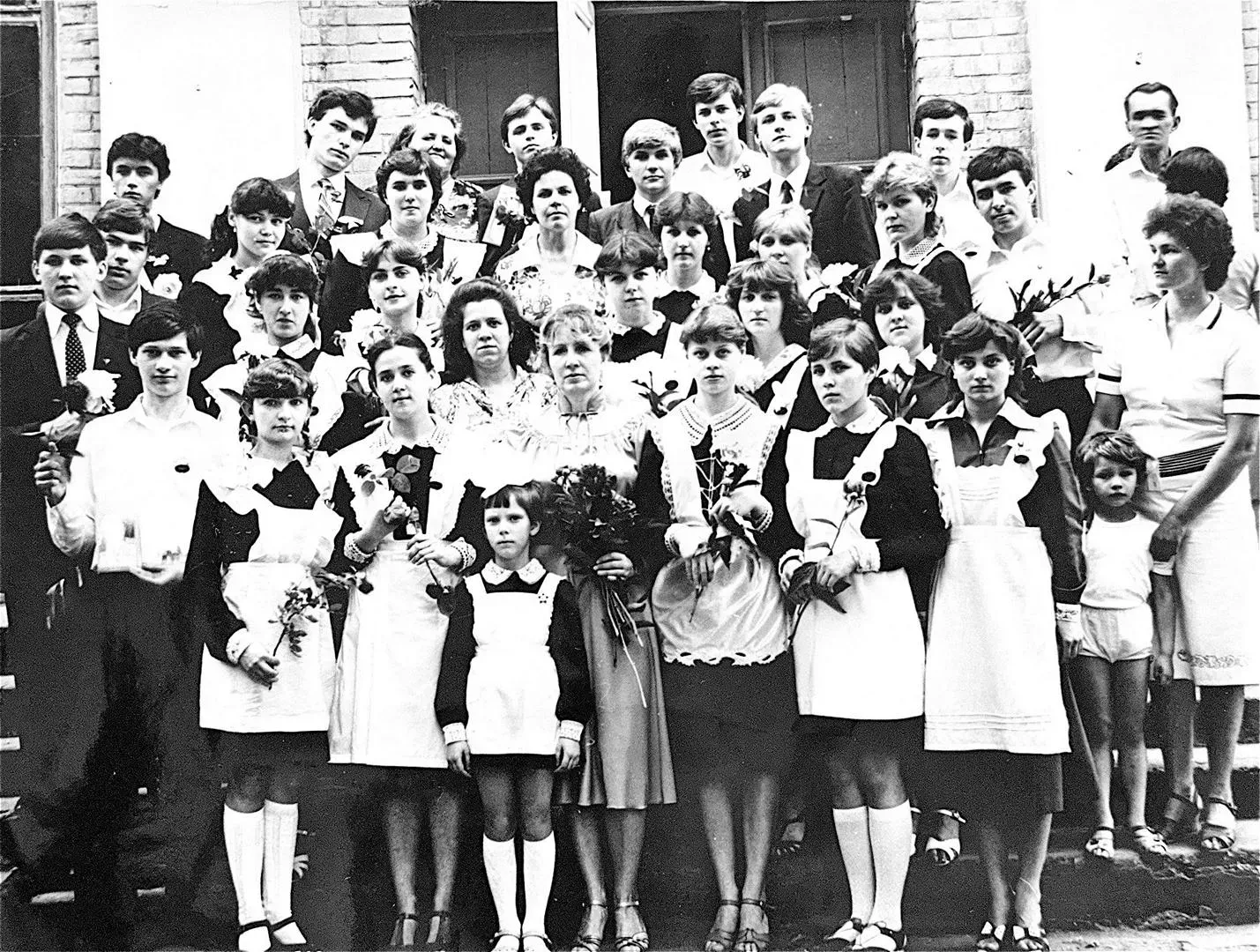 Выпуск 1984 года. Последний звонок.