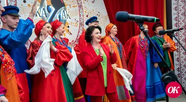 Надежда Бабкина и государственный ансамбль «Русская песня» побывали в гостях на КАЗАК FM