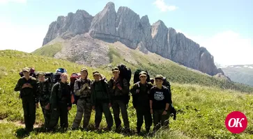 <strong>Воспитанники детского военно-патриотического клуба «Патриот» побывали у горы Большой Тхач</strong>