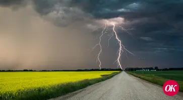На Кубани объявлено экстренное предупреждение о ливнях с грозой