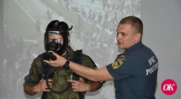 Пожарные Кавказского района подготовили кадетов к безопасным каникулам