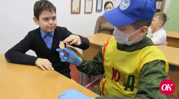 Полицейские и их юные помощники провели акцию «Наравне со всеми»