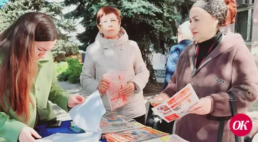 Сегодня редакция газеты «Огни Кубани» с работникамиКропоткинского почтового отделения проводят День подписчика