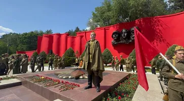 В Кропоткине воссоздали события Великой Отечественной войны