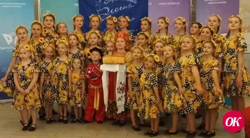 Образцовый хореографический коллектив «Элегия» из станицы Кавказской радушно встречала Москва