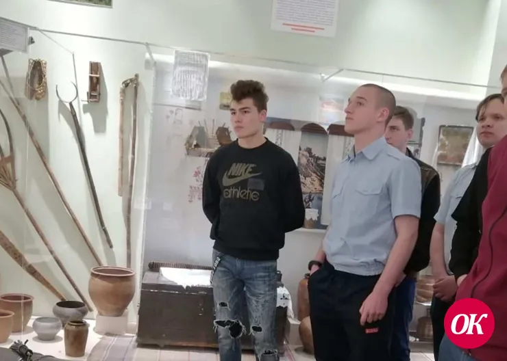 Городской краеведческий музей посетили воспитанники молодежного центра «Светофор»