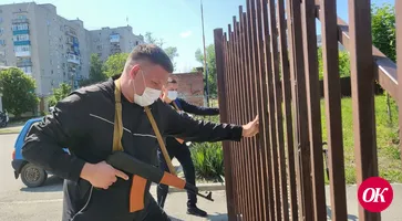Захват террористов и срабатывание опасного взрывчатого вещества предотвратили службы быстрого реагирования и сотрудники школы №7 во время учений