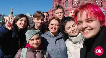 Двадцать учеников отделения изобразительного искусства Детской школы искусств станицы Казанской провели майские праздники в Москве