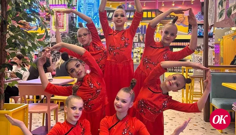Кропоткинские гимнастки выступили на юбилее художественной гимнастики края
