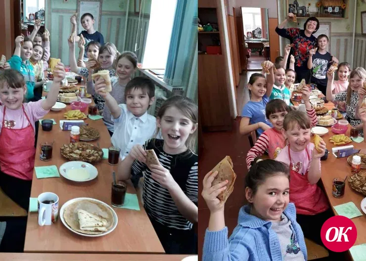 Юные художники из объединения «Радуга» весело проводили зиму