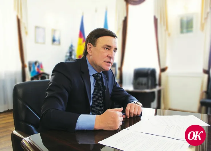 Интервью с главой Кавказского района Виталием Очкаласовым