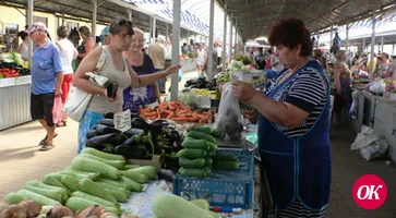 Огурец держится в цене