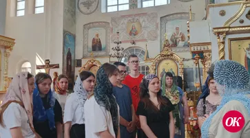Покровский собор г.Кропоткина посетили члены молодежного центра «Светофор»