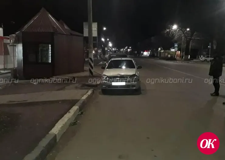 Водитель скрылся с места аварии
