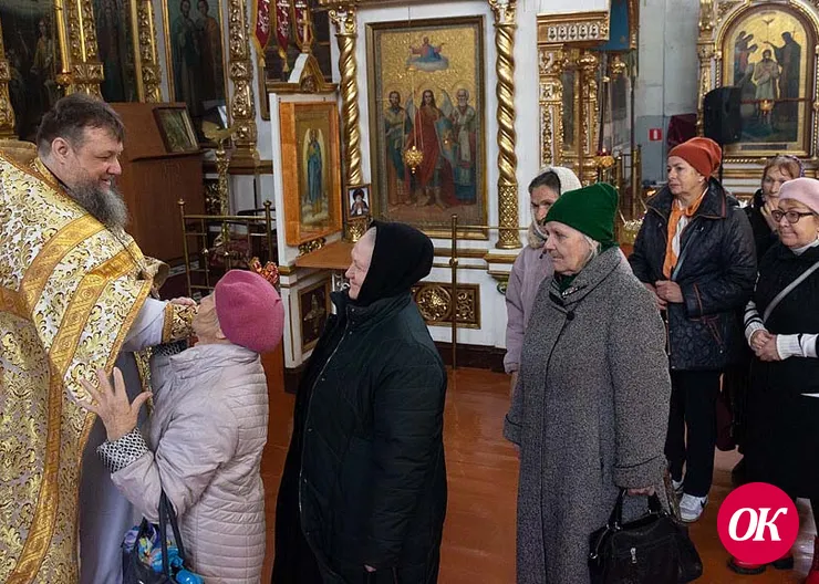 Настоятель Покровского собора отметил свое тезоименитство