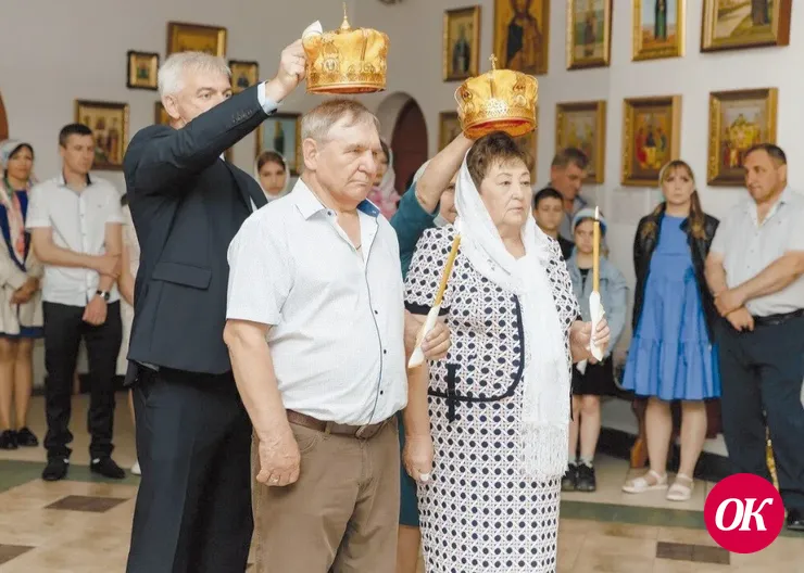 Венчаются Анатолий и Наталья