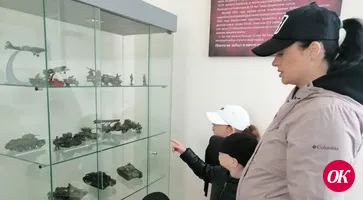 В День Победы в Кропоткинском музее была открыта выставка военной техники