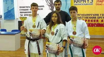 Спортсмены из Кропоткина лидировали в первенстве Краснодарского края по каратэ