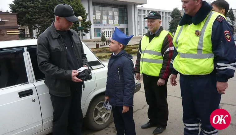 В Кавказском районе прошла профилактическая акция по безопасному дорожному движению