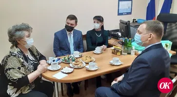 Молодые депутаты встретились с блокадницей Ленинграда