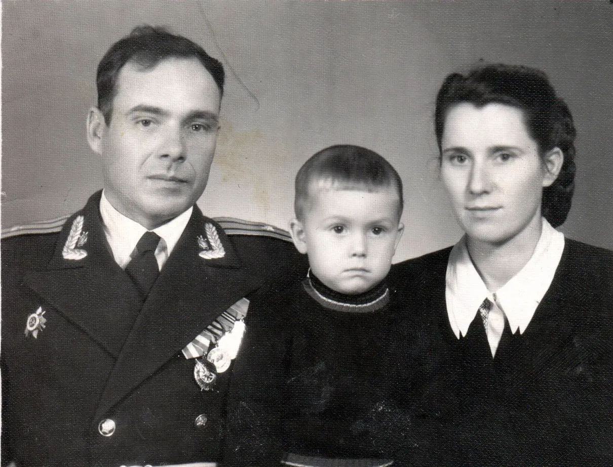 Семья Чаплыгиных, г.Севастополь, 1956 г.