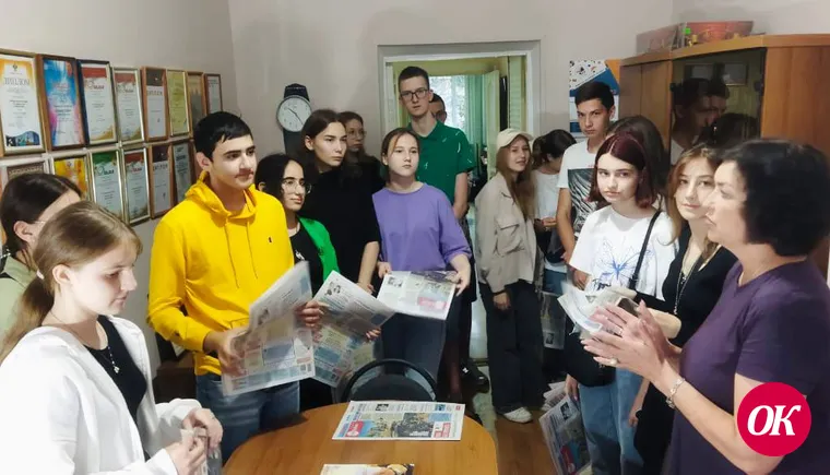 Сегодня редакция газеты «Огни Кубани» встречала гостей