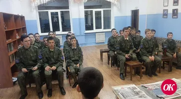 Казаки-кадеты чтут День освобождения Кропоткина от фашистских оккупантов
