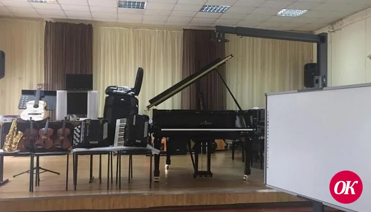 Новые музыкальные инструменты получили учреждения Кавказского района