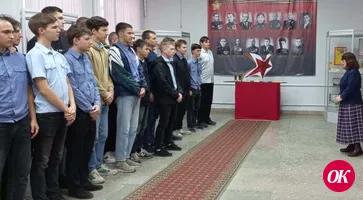 В краеведческом музее г.Кропоткина побывали студенты Кропоткинского техникума технологий и железнодорожного транспорта