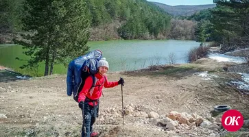 Учитель из Кропоткина Антон Бражников в одиночку преодолел 108 км по вершинам Большого каньона Крыма