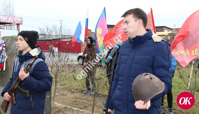В День неизвестного солдата в Кропоткине на месте массового захоронения времен Великой Отечественной войны заложена новая аллея