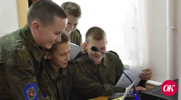 Готовим сюжет о радиостудии «Лидер» Кропоткинского казачьего корпуса