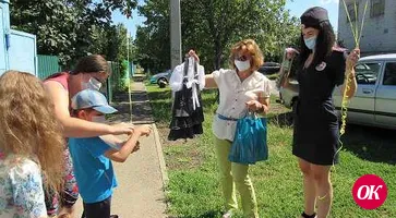 Полицейские Кавказского района принимают участие в благотворительной акции МВД России «Помоги пойти учиться»