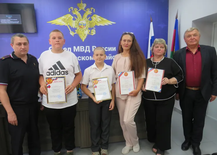 В Отдел полиции пригласили победителей отборочного этапа конкурса детского творчества «Полицейский дядя Степа»