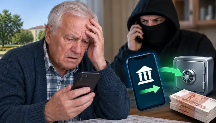 Телефонное мошенничество_ перевод в сейф