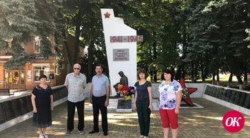 Генерал Герман Кириленко, потомок бойца, освобождавшего Лосево, приехал в хутор