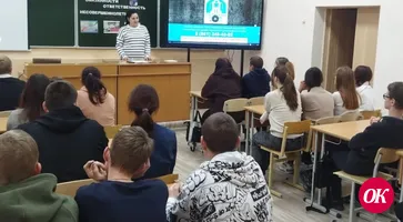 В Кавказском районе полицейские провели мероприятие по профилактике наркомании в открытой сменной школе