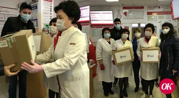 Молодой депутат Кавказского района Андрей Поленов приобрел для медицинских работников детской поликлиники Кропоткина защитные средства