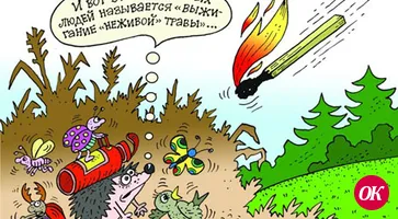 Летом даже искры опасны