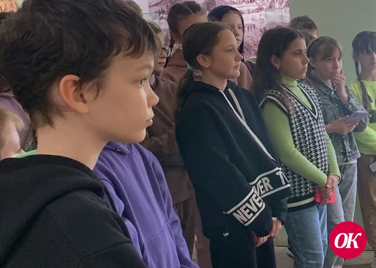 <strong>В краеведческом музее г.Кропоткина побывали пятиклассники СОШ №15 им.В.П.Михалько из села Отрадо-Кубанского</strong>