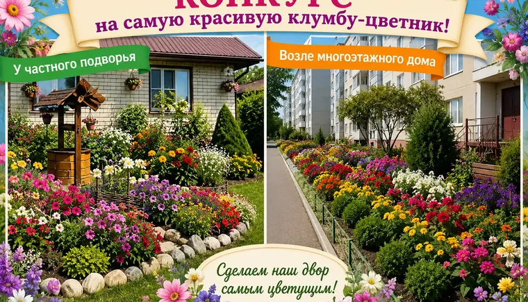 конкурс клумба
