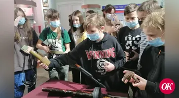В Кропоткинском краеведческом музее открыт месячник военно-патриотической работы