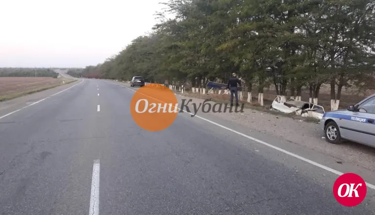 На автодороге Краснодар - Кропоткин в ДТП погибла женщина