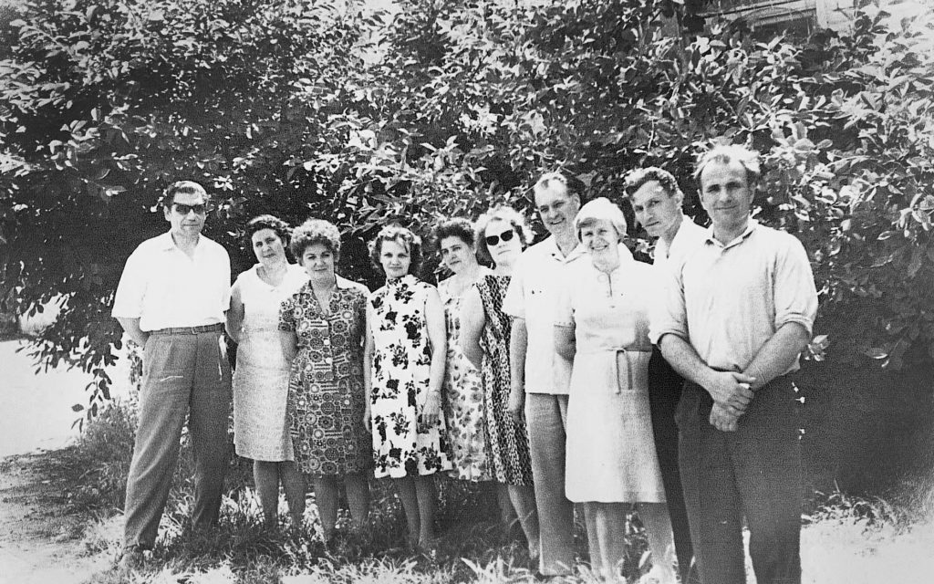 Коллектив редакции «Огни Кубани», 70-е годы